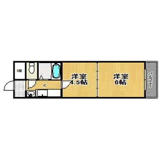 Riora塚本I【1階】の間取り