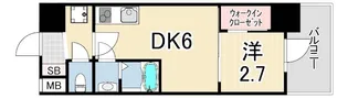 セレニテ西元町アリエ【6階】の間取り