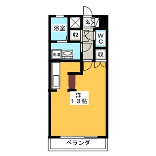 パセール青柳【3階】の間取り
