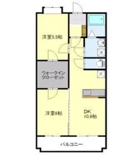 セリシールヒル【1階】の間取り