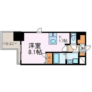 プレサンス錦プレミアム【5階】の間取り