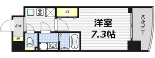 サムティ梅田インターコア【3階】の間取り