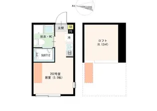 エール新桜台【2階】の間取り