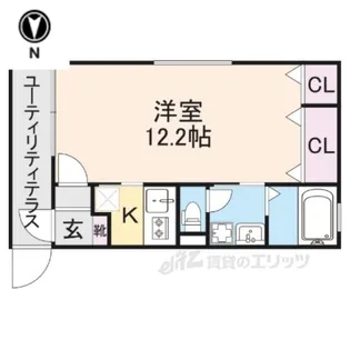 CUBE【3階】の間取り
