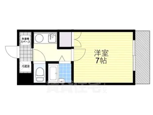 メゾンドゥNAKAJO【1階】の間取り