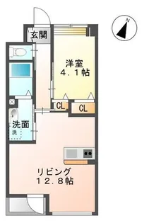 アクティブシティー横塚【2階】の間取り