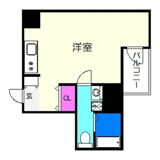 Vita Nuova堺【5階】の間取り