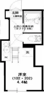 プライムテラス南林間II【2階】の間取り