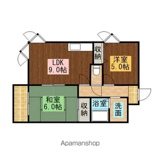 ツインコート寺島【3階】の間取り