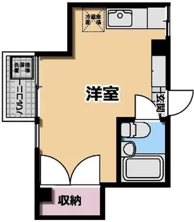 鯨岡マンション【2階】の間取り