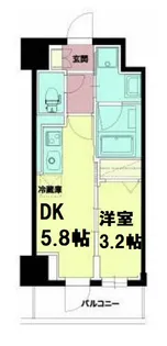 セルン新町【7階】の間取り