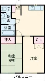 ラ・セゾン古川【3階】の間取り
