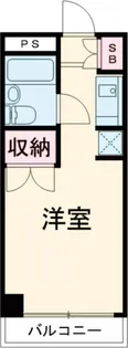 フローラル散田【2階】の間取り
