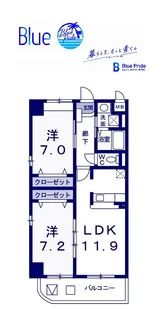 アルボル リオ I【3階】の間取り