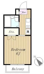 MORIYAMANSION【3階】の間取り