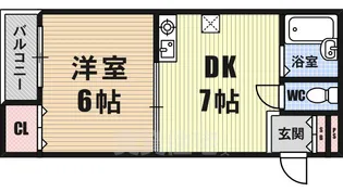 ラヴィーハイツ【2階】の間取り