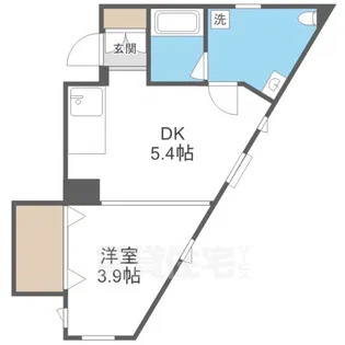ラシックランテ平和【2階】の間取り