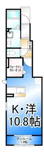 ストロベリー フィールズ【1階】の間取り