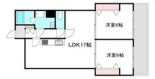 コマツエステート2【4階】の間取り