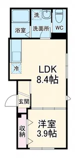 わんだほう【1階】の間取り