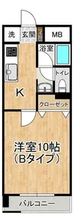 グレース春日III【1階】の間取り