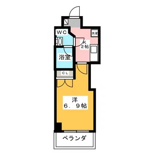 Laguna Court II【8階】の間取り
