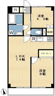 グレートヒルズ【3階】の間取り