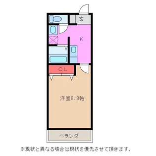 TAIRA II【2階】の間取り