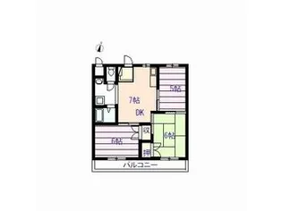 ピュアロードII【2階】の間取り