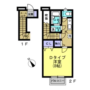 ART弥生町ヒルズ【2階】の間取り
