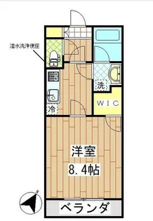 東京都八王子市下柚木2【マンション】の間取り