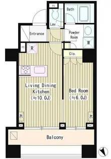 シティカレント南青山【5階】の間取り