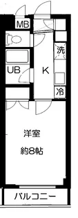 八木山香澄ビル【4階】の間取り