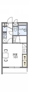新都心メカルII【2階】の間取り