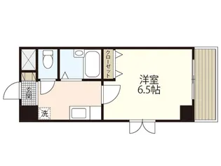 広島県広島市中区舟入中町【マンション】の間取り