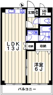 グランドゥール等々力【2階】の間取り