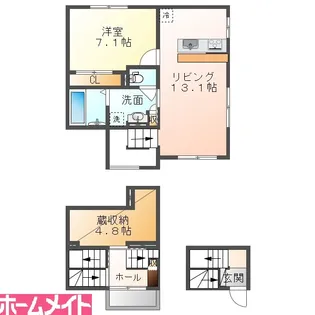 Theory(セオリー)【2階】の間取り