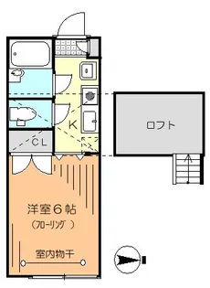 丸尾ハウス【2階】の間取り