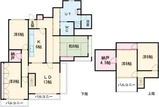 マンション大和の間取り