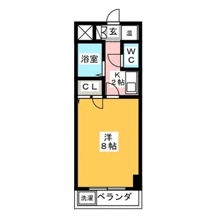 光レジデンス南館【3階】の間取り