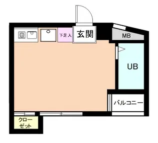 八王子南口センタービル【4階】の間取り