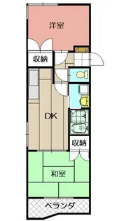 サンラビール小倉【2階】の間取り