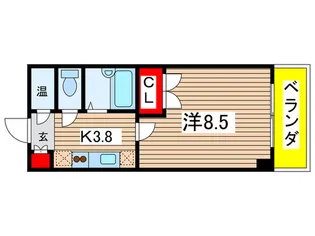 ボヌ-ルII【3階】の間取り