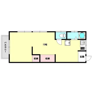 COCOハイツ【2階】の間取り