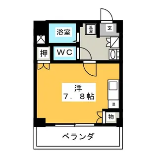 パークハイム鶴舞【5階】の間取り