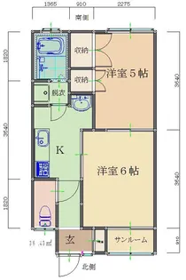 No.6(ナンバーシックス)【1階】の間取り