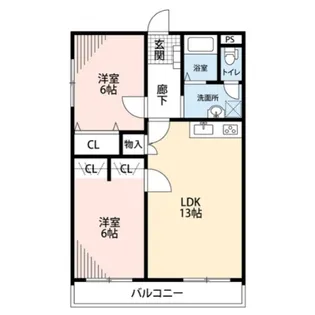 グリーンガーデンS【1階】の間取り