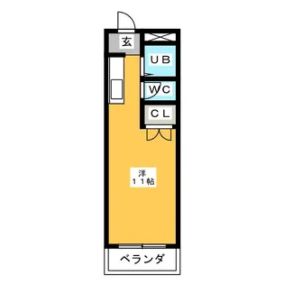 可児時田ハウス【3階】の間取り