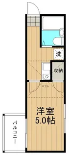 ジェイテラス善行【2階】の間取り