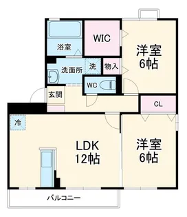 ヴェルドミール【2階】の間取り